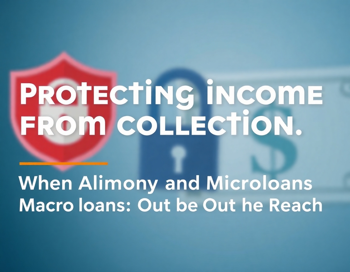 Защита доходов от взыскания: когда алименты и микрозаймы вне зоны доступа